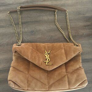 Brand new never worn YSL Small Puffer in Cinnamon